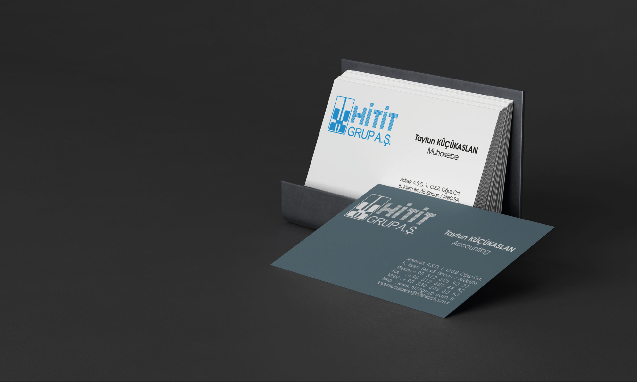 Hitit İnşaat Kartvizit Basımı
