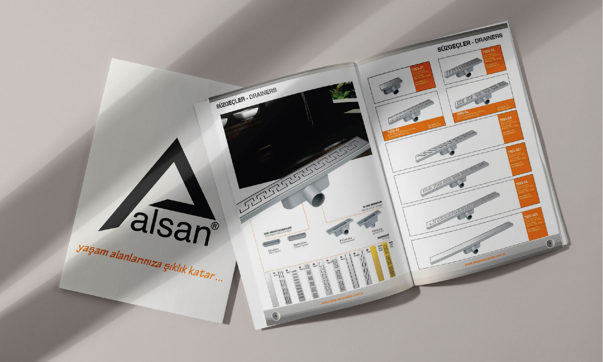 Alsan Mimarlık Katalog Basımı