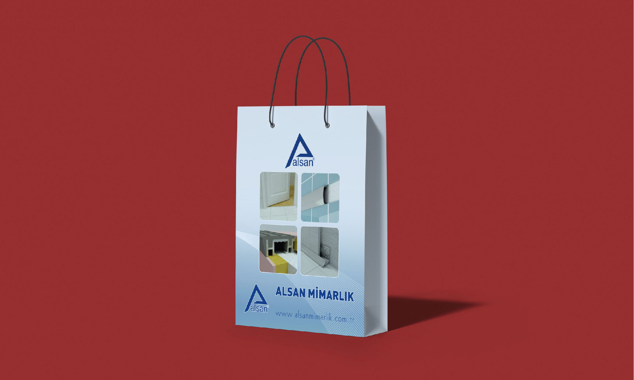 Alsan Mİmarlık Karton Çanta Basımı