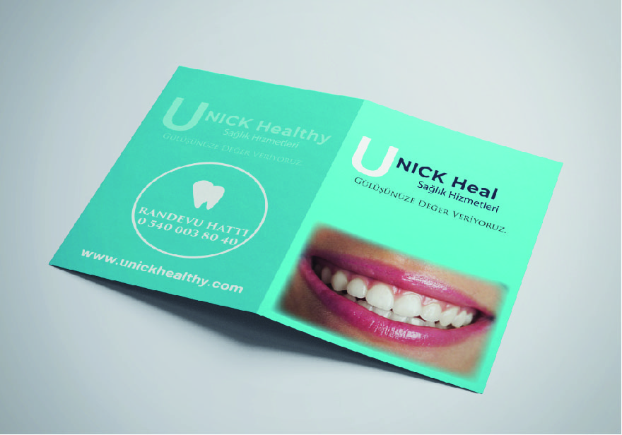 Unick Healty Broşür Basımı