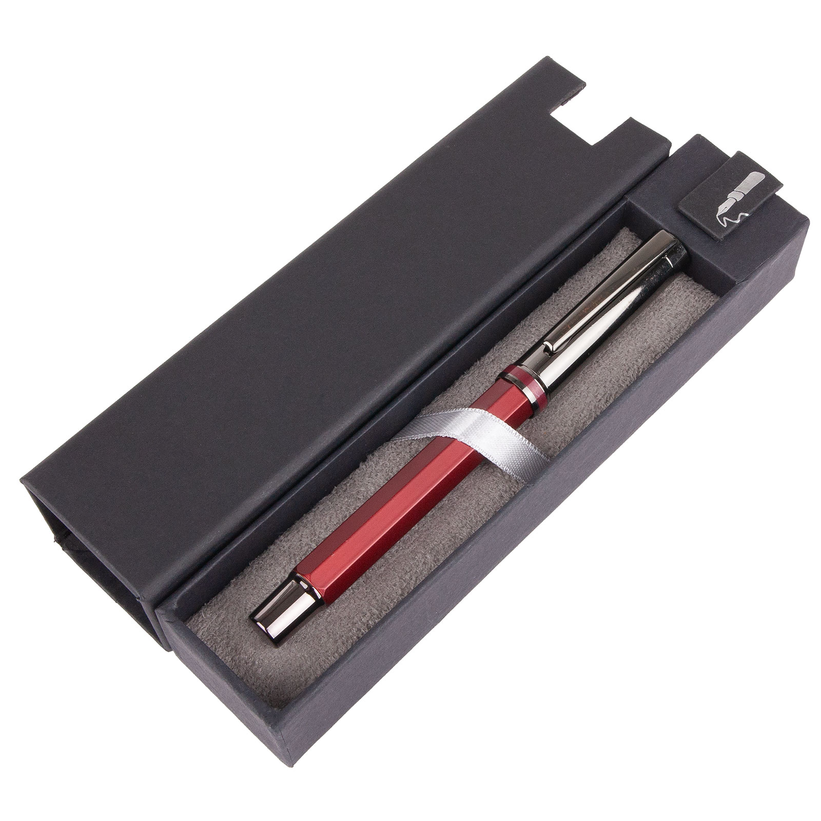 ERDEK KIRMIZI TEKLİ KALEM SETİ