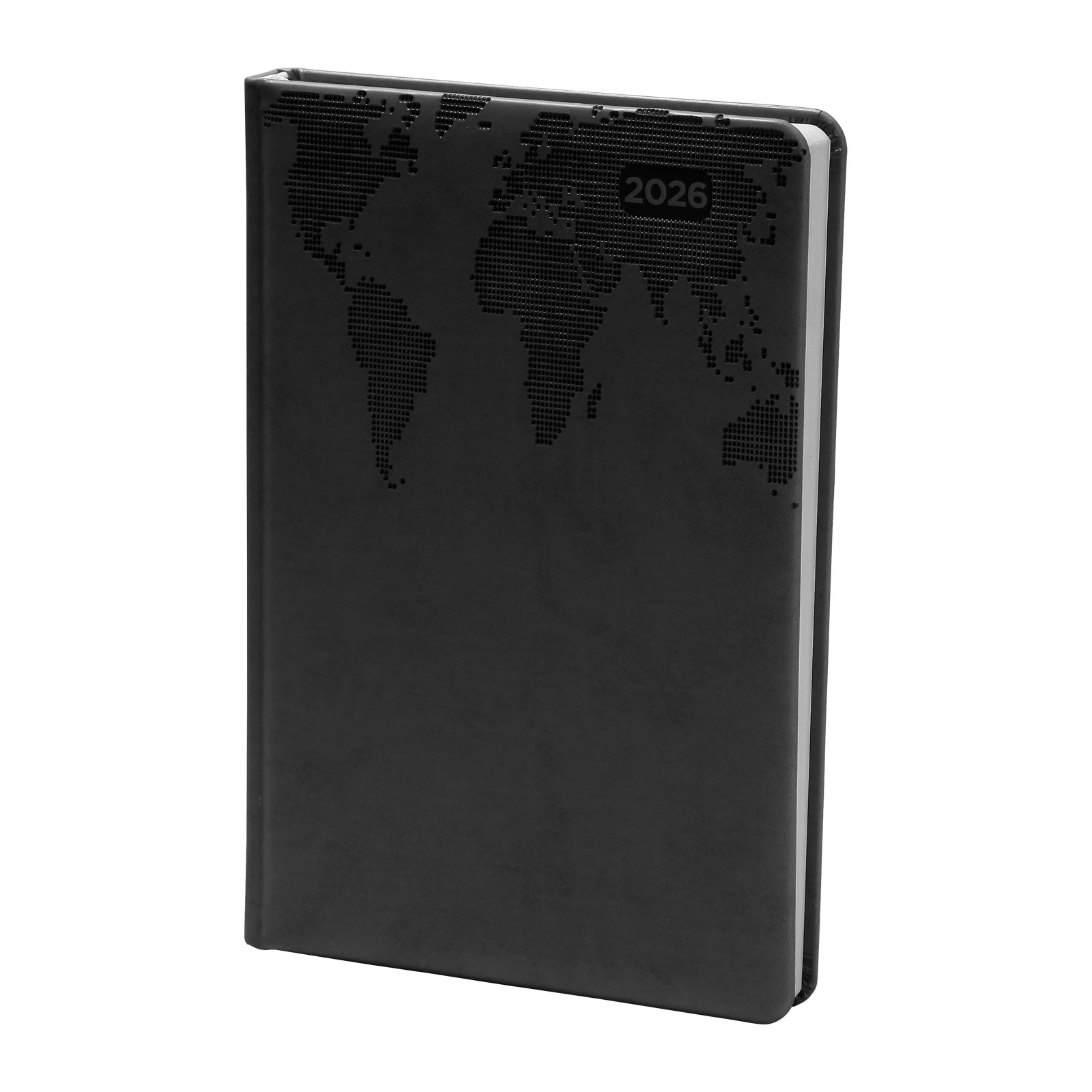 KOCATEPE SİYAH TARİHLİ AJANDA (17X24 CM)