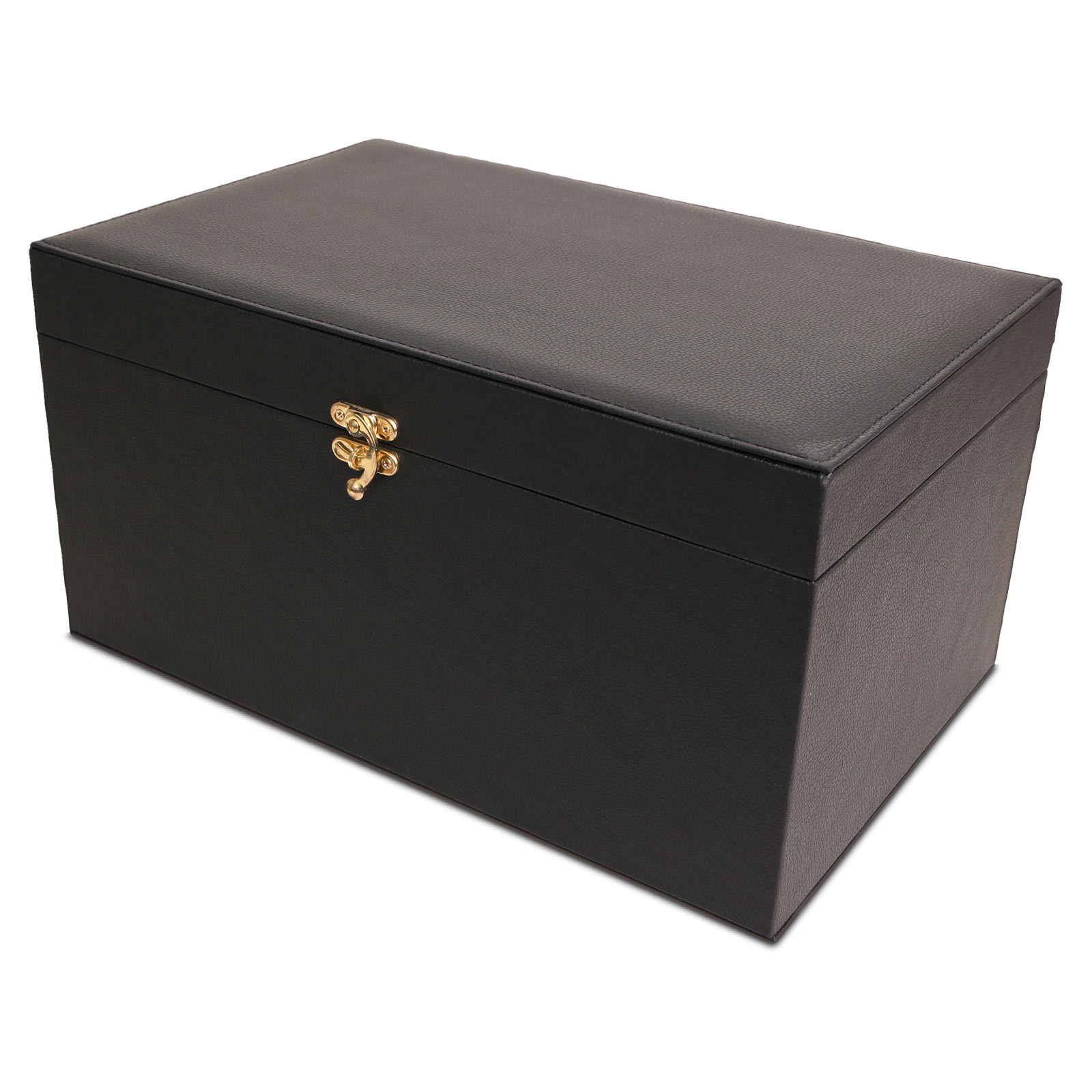 KUTU 6 KİLİTLİ KUTU AHŞAP KASA TERMO DERİ SIVAMA