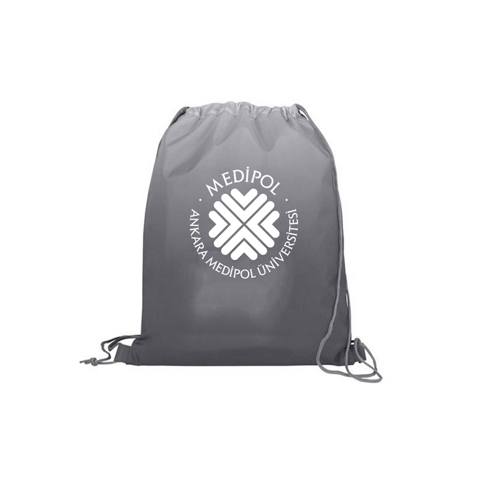 ADAL GRİ İPLİ BÜZGÜLÜ ÇANTA