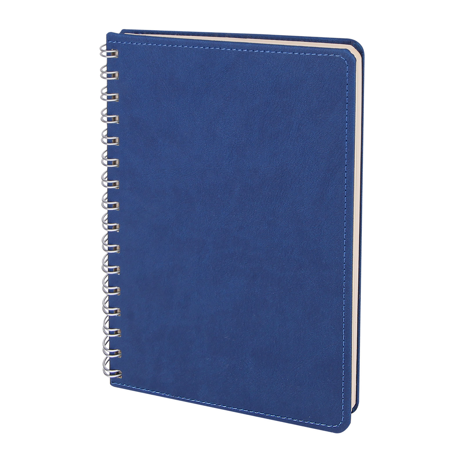BATIKENT LACİVERT SPİRALLİ TARİHSİZ DEFTER (15X21 CM)