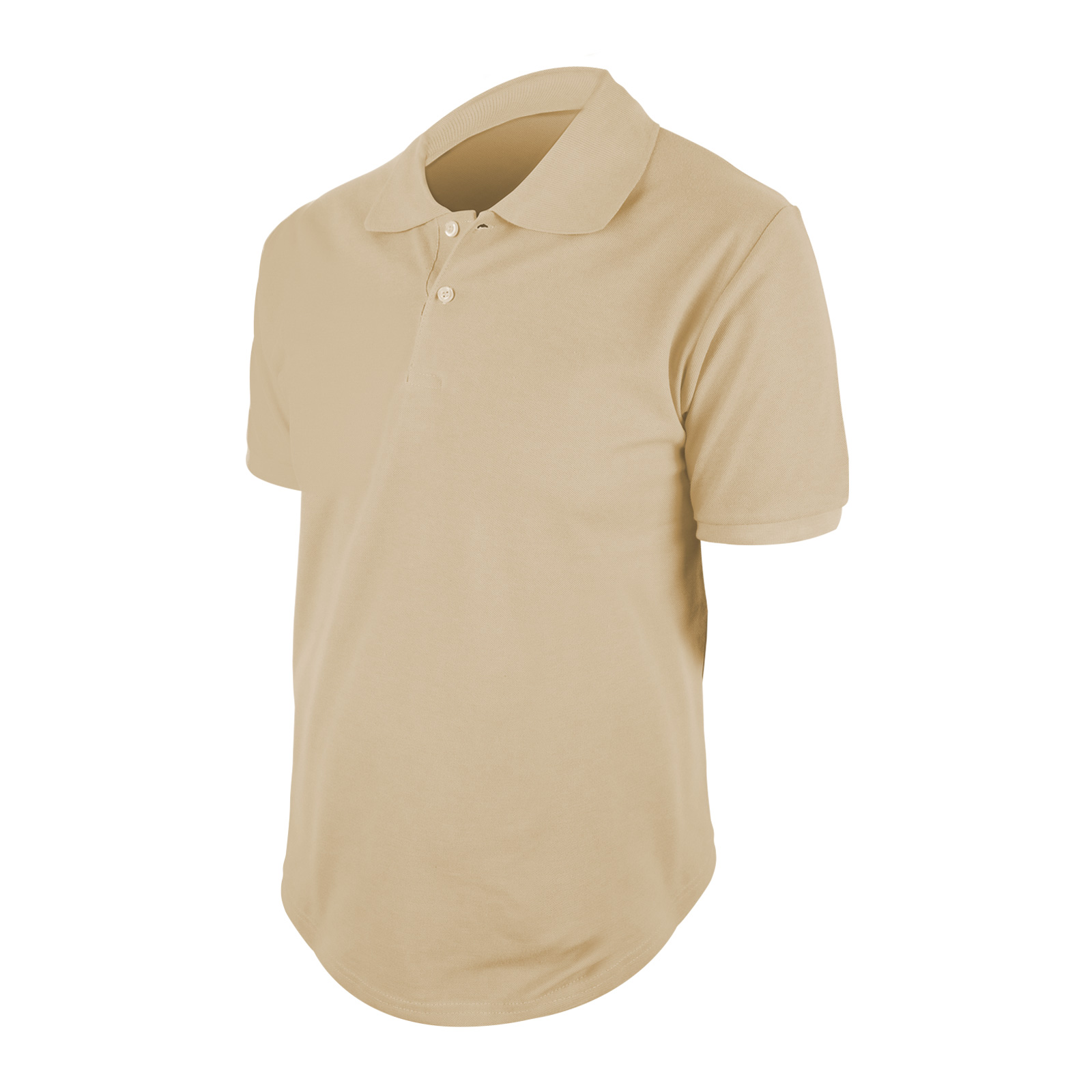 BEGONYA BEJ XXL POLO YAKA TİŞÖRT