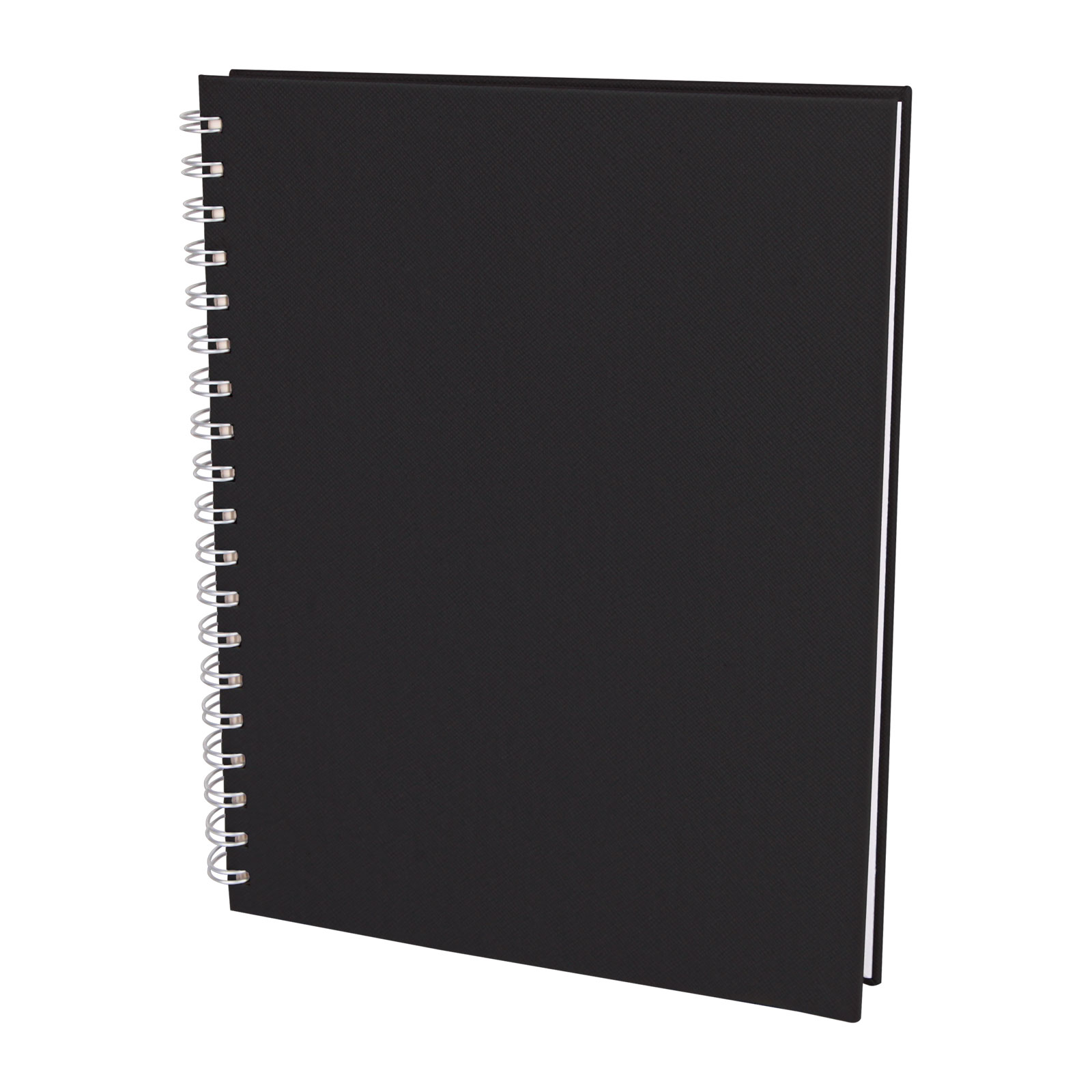 SEĞMENLER SİYAH KARELİ SPİRALLİ TARİHSİZ DEFTER (19X25 CM)