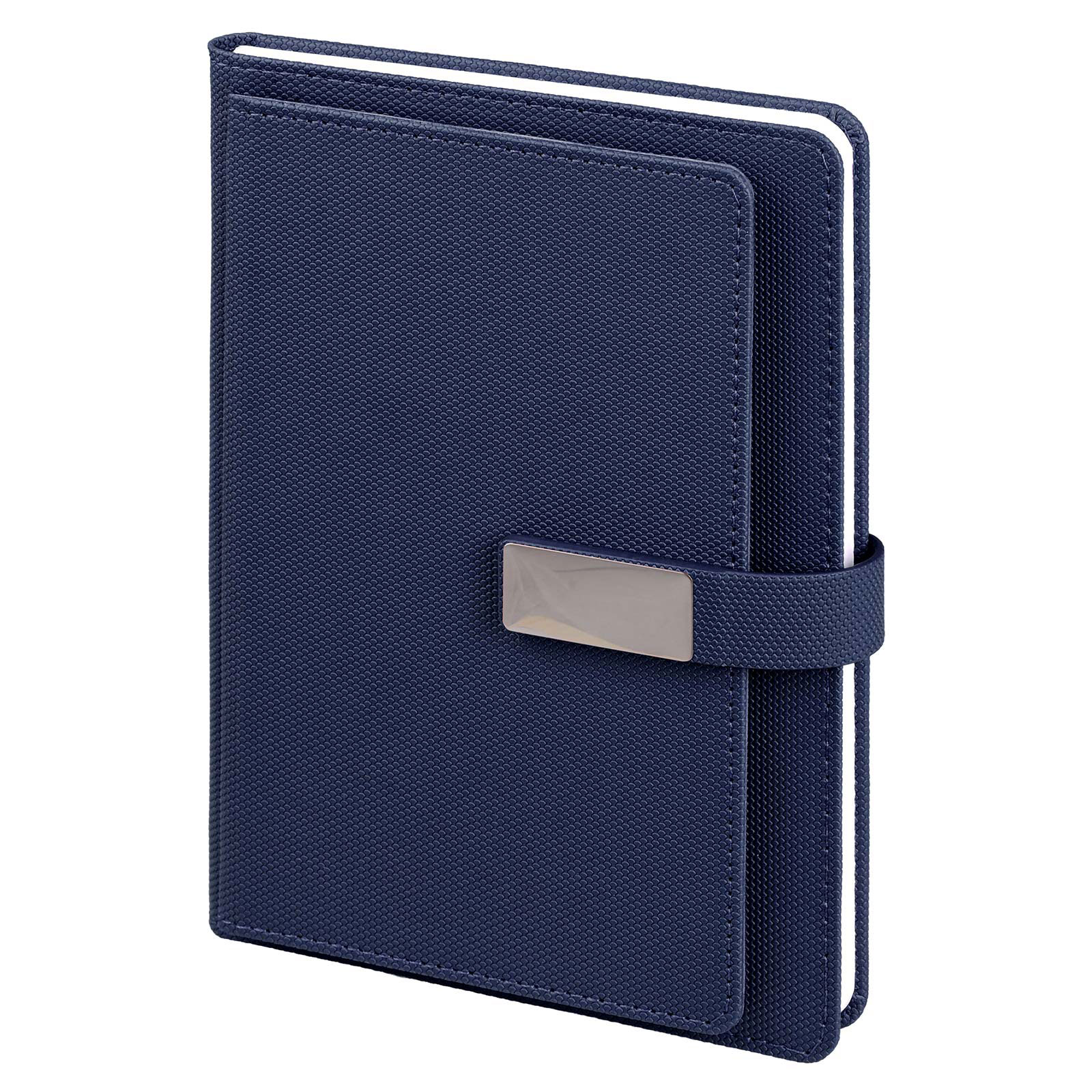 CİNNAH LACİVERT TARİHLİ AJANDA (15X21 CM)